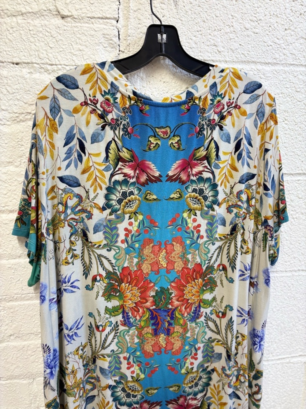 Johnny Was The Janie Favorite Short Sleeve Crew Neck Swing Tee - Picture 9 of 9